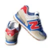 ⁦נעלי ניו באלאנס-New Balance 574 BLUE RED GRAY⁩ – תמונה ⁦4⁩