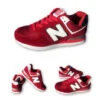 ⁦נעלי ניו באלאנס-New Balance 574 DARK-RED GRAY BLACK⁩ – תמונה ⁦2⁩
