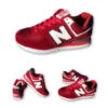 ⁦נעלי ניו באלאנס-New Balance 574 DARK-RED GRAY BLACK⁩ – תמונה ⁦4⁩