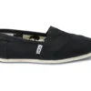 נעלי טומס-TOMS SHOES - CLASSIC BLACK CANVAS