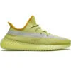 ⁦נעלי אדידס-ADIDAS 350 LIGHT GRAY - LIGHT GREEN COMBO⁩ – תמונה ⁦4⁩