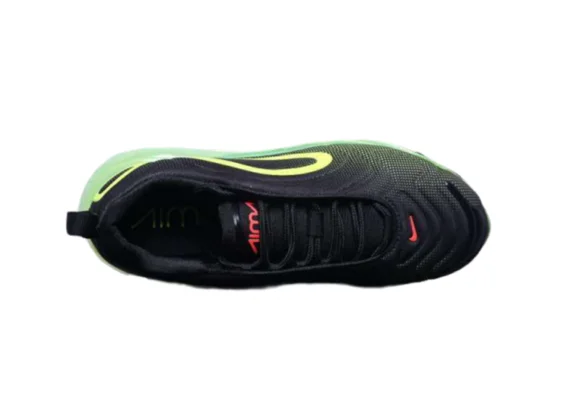 ⁦NIKE AIR MAX 720 BLACK - LIGHT GREEN⁩ – תמונה ⁦4⁩