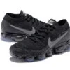 ⁦נעלי נייק-Nike Air Vapor Max Flyknit 2.0W BLACK - GRAY LOGO⁩ – תמונה ⁦3⁩