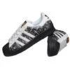 ⁦נעלי אדידס-ADIDAS Stan Smith - Black-Logo Print & Gold Logo⁩ – תמונה ⁦11⁩