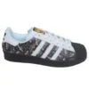 ⁦נעלי אדידס-ADIDAS Stan Smith - Black-Logo Print & Gold Logo⁩ – תמונה ⁦2⁩