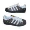 ⁦נעלי אדידס-ADIDAS Stan Smith - Black-Logo Print & Gold Logo⁩ – תמונה ⁦4⁩
