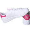 ⁦נעלי אדידס-ADIDAS Stan Smith - Suit White Rose Red Tail⁩ – תמונה ⁦3⁩