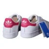 ⁦נעלי אדידס-ADIDAS Stan Smith - Suit White Rose Red Tail⁩ – תמונה ⁦4⁩
