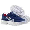⁦נעלי פילה-Fila Disruptor 2 Premium Athletic Shoes-KASHMIR BLUE⁩ – תמונה ⁦4⁩