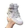 ⁦נעלי נייק-Nike air force 1 high WHITE-CREAM⁩ – תמונה ⁦2⁩