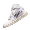 נעלי נייק-Nike air force 1 high WHITE-CREAM