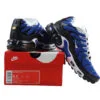 ⁦נעלי נייק-NIKE AIR MAX PLUS TN-BLUE-BLACK -WHITE LOGO⁩ – תמונה ⁦3⁩