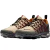 נעלי נייק-NIKE AIR VAPROMAX 2019 - CHAMPAGNE - GRAY LOGO