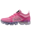 נעלי נייק-NIKE AIR VAPROMAX 2019 - PINK-WHITE LOGO