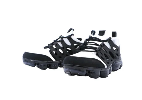 ⁦נעלי נייק-NIKE AIR VAPROMAX 2019 - WHITE-BLACK⁩ – תמונה ⁦5⁩
