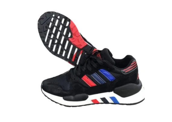 ⁦נעלי אדידס-ADIDAS Clover EQT – Black - Red - Blue⁩ – תמונה ⁦2⁩