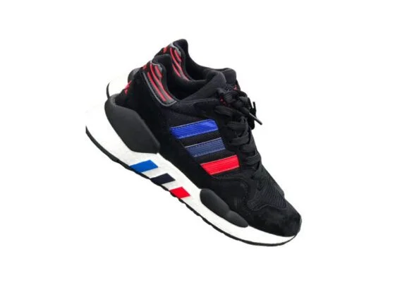 ⁦נעלי אדידס-ADIDAS Clover EQT – Black - Red - Blue⁩ – תמונה ⁦4⁩