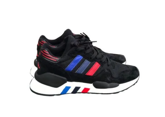 ⁦נעלי אדידס-ADIDAS Clover EQT – Black - Red - Blue⁩ – תמונה ⁦3⁩