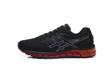 נעלי אסיקס-ASICS - Black & Red