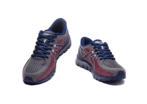 ⁦נעלי אסיקס-ASICS - CM -Light Gray Navy Blue⁩ – תמונה ⁦3⁩