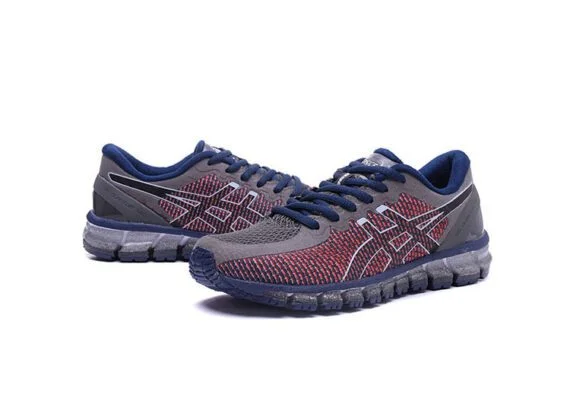⁦נעלי אסיקס-ASICS - CM -Light Gray Navy Blue⁩ – תמונה ⁦2⁩