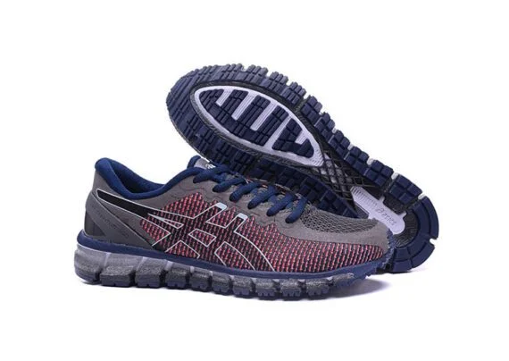 ⁦נעלי אסיקס-ASICS - CM -Light Gray Navy Blue⁩ – תמונה ⁦5⁩
