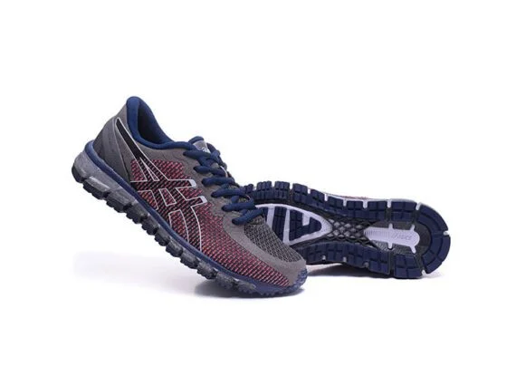 ⁦נעלי אסיקס-ASICS - CM -Light Gray Navy Blue⁩ – תמונה ⁦6⁩