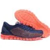⁦נעלי אסיקס-ASICS - CM - Sark Bllue ORG Red⁩ – תמונה ⁦3⁩