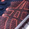 ⁦נעלי אסיקס-ASICS - Dark Blue ORG Red⁩ – תמונה ⁦7⁩
