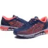 ⁦נעלי אסיקס-ASICS - Dark Blue ORG Red⁩ – תמונה ⁦2⁩