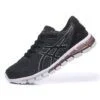 נעלי אסיקס-ASICS - KNIT 2 -Black Gray Red White