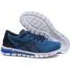 ⁦נעלי אסיקס-ASICS - KNIT 2 - Blue & White⁩ – תמונה ⁦6⁩