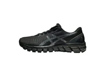 נעלי אסיקס-ASICS - Mesh - Black - Dark Border