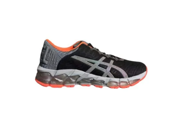 ⁦נעלי אסיקס-ASICS - QUANTUM - Black Gray ORG⁩ – תמונה ⁦2⁩