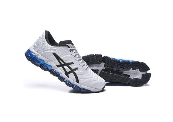 ⁦נעלי אסיקס-ASICS - QUANTUM - White & Black⁩ – תמונה ⁦5⁩