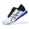 נעלי אסיקס-ASICS - QUANTUM - White Black Green Dark Gray