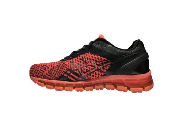 נעלי אסיקס-ASICS - Rose Red & Black