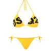 DSQUARED2 BIKINI WOMEN-Yellow & Black