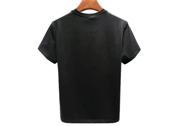 ⁦DSQUARED2 TSHIRT MEN SHORT-Black White Code Number⁩ – תמונה ⁦2⁩