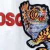 ⁦DSQUARED2 TSHIRT MEN SHORT - White and Tiger Logo⁩ – תמונה ⁦3⁩