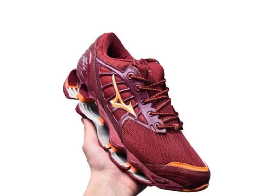 ⁦נעלי מיזונו-MIZUNO-Chestnut & Atomic Tangerine⁩ – תמונה ⁦3⁩
