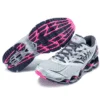⁦נעלי מיזונו-MIZUNO-Light Gray & Pink⁩ – תמונה ⁦5⁩