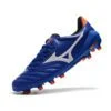 ⁦נעלי מיזונו-MIZUNO-Midnight Blue & Outrageous ORG⁩ – תמונה ⁦3⁩