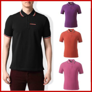 PRADA TSHIRT POLO SHORT MEN חולצות פראדה שרוול קצר כל הקטלוג