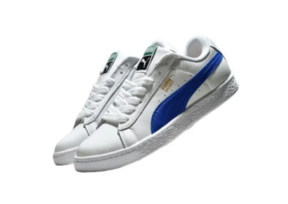 ⁦נעלי פומה-Puma Basket classic LFS-White-Blue⁩ – תמונה ⁦4⁩