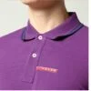 ⁦פראדה-PRADA TSHIRT POLO SHORT MEN - Purple⁩ – תמונה ⁦3⁩