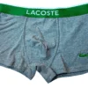 ⁦לקוסט-LACSOTE BOXER MEN 3PCS - BLUE, GREEN, RED, GRAY, BLACK, NAVY & WHITE⁩ – תמונה ⁦4⁩