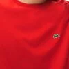 ⁦לקוסט-LACSOTE TSHIRT MEN SHORT - Red⁩ – תמונה ⁦4⁩