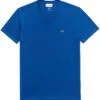 ⁦לקוסט-LACSOTE TSHIRT MEN V NECK SHORT - Blue⁩ – תמונה ⁦3⁩