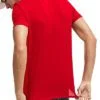 ⁦לקוסט-LACSOTE TSHIRT MEN V NECK SHORT - Red⁩ – תמונה ⁦2⁩